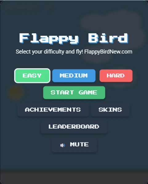 Flappy Bird Online Game Free Play - Browser Version of Famous Flappy Birds Mobile Game